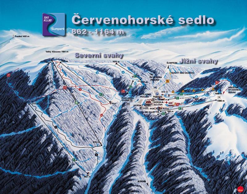 Apartmany Loučná nad Desnou Bagian luar foto